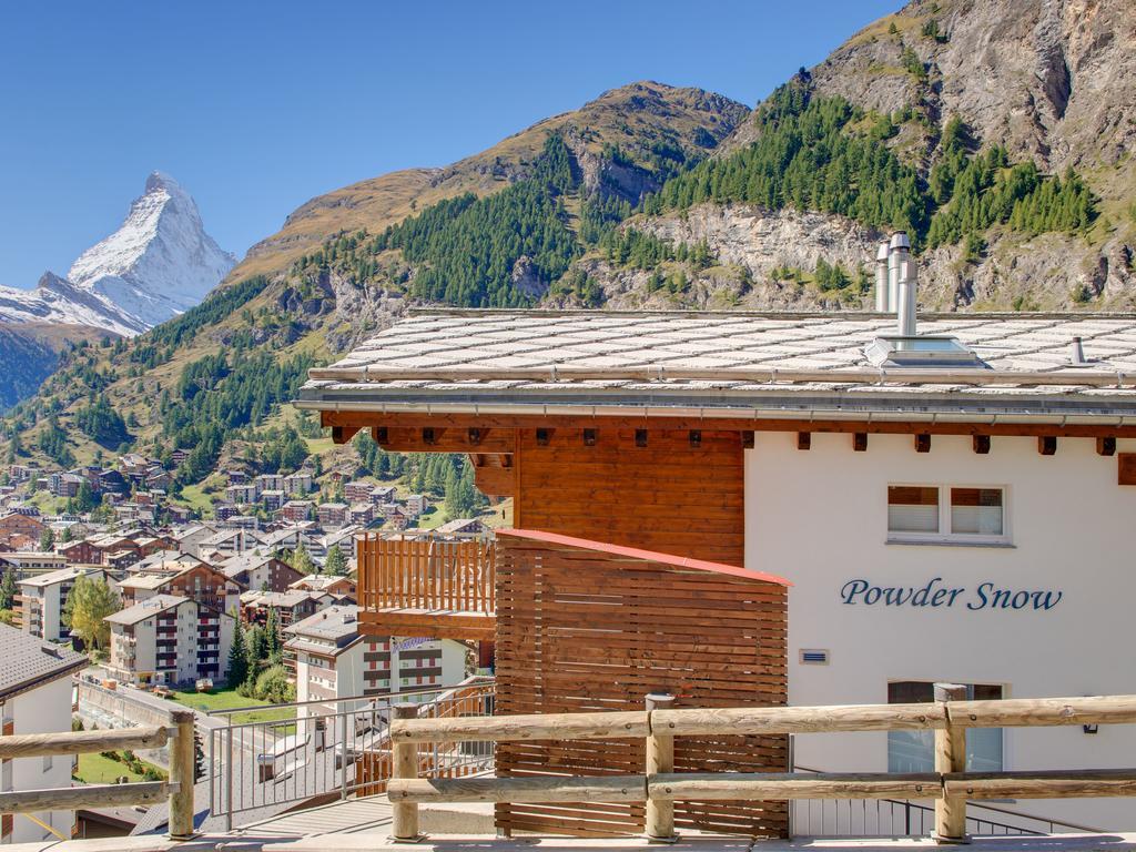 Haus Powder Snow Daire Zermatt Oda fotoğraf