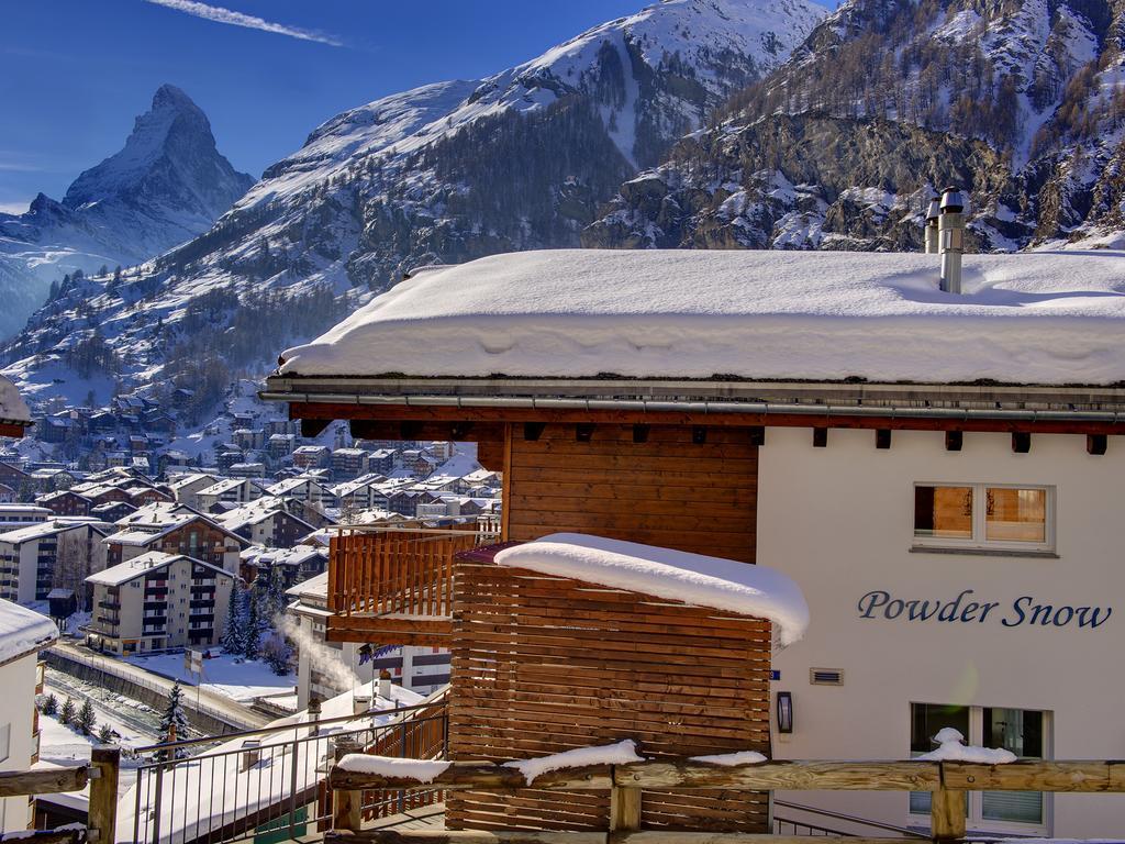 Haus Powder Snow Daire Zermatt Dış mekan fotoğraf