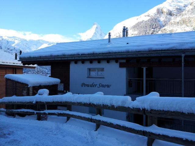 Haus Powder Snow Daire Zermatt Dış mekan fotoğraf